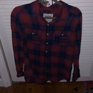 Flannel button up